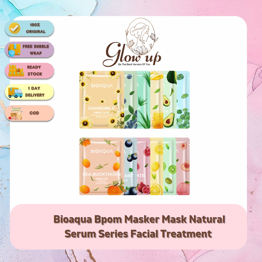 Jual Bioaqua Sheet Mask Masker Wajah Bioaqua Gr Shopee Indonesia