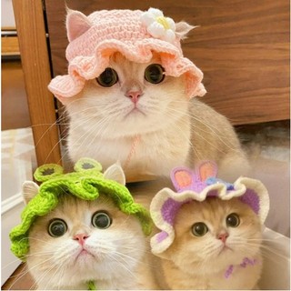 Jual READY STOCK Topi Kucing Rajut Topi Hewan Topi Kelinci Rajut Kalung ...