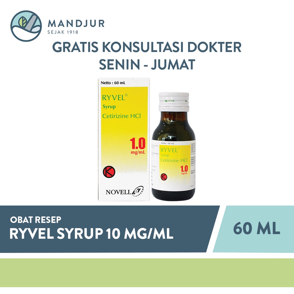 Jual Ryvel Sirup 60 mL Shopee Indonesia