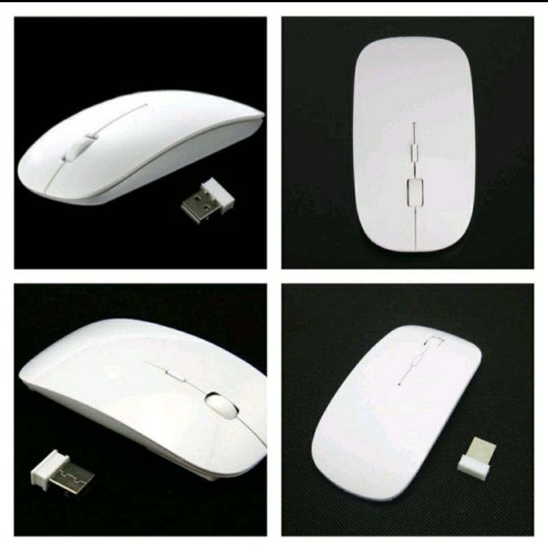 Jual MAGIC MOUSE WIREL*SS 2.4GHz LAPTOP ALKALINE BATTERY WHITE | Shopee ...