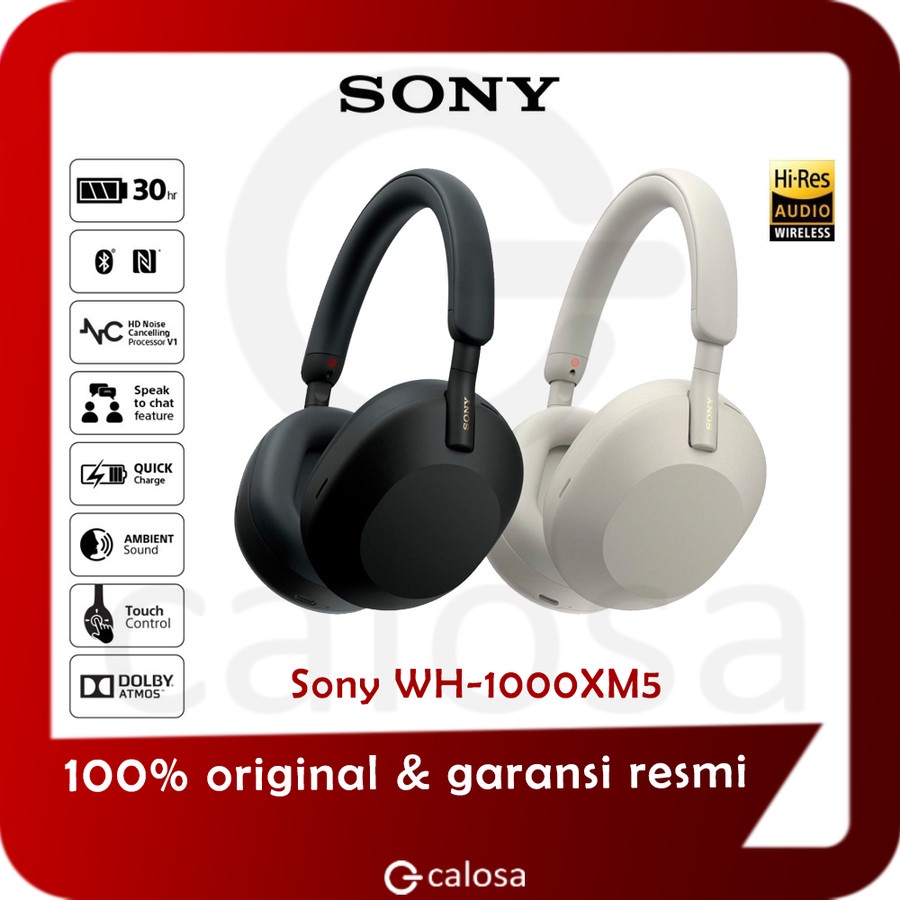 Jual Sony WH 1000XM5 / WH1000 XM5 / WH1000XM5 Noise Cancelling ...