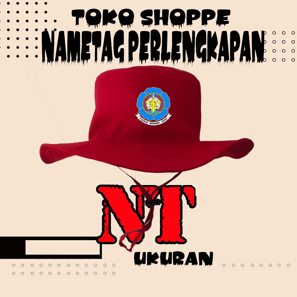 Jual Topi Rimba Anak TK Damkar Hight Quality | Shopee Indonesia