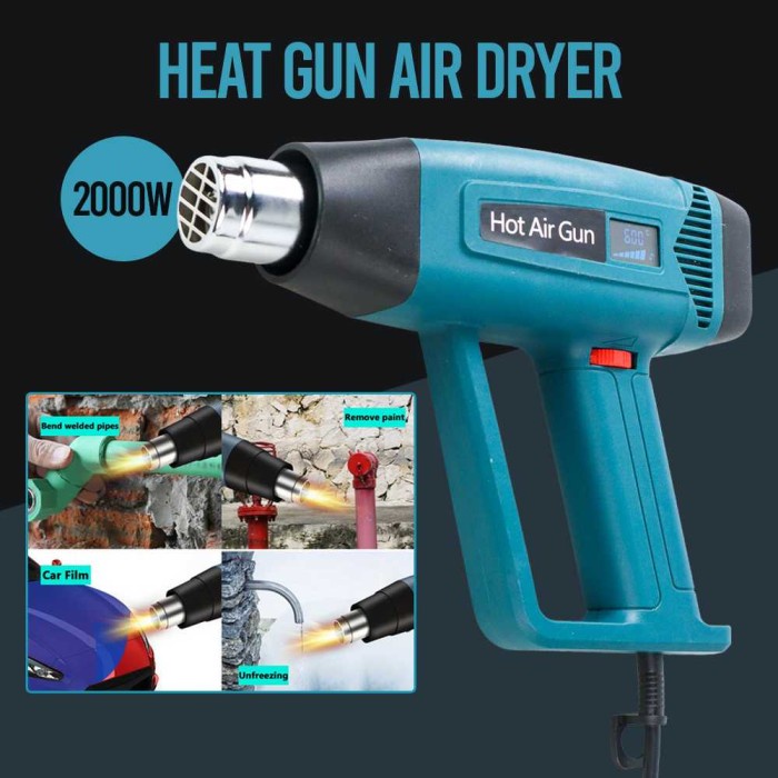 Jual Heat Gun Air Dryer for soldering Thermal 220V Hot Solder Blower