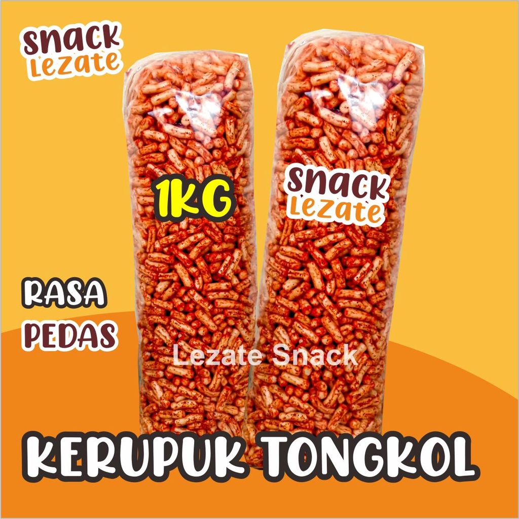 Jual Kerupuk Ikan Tongkol 1 Kg Kemasan Besar Murah Gurih Renyah Pilus