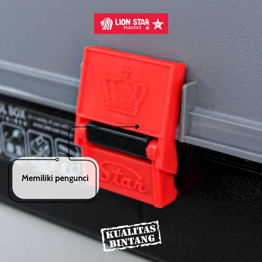 Jual Tool Box Toolbox Lion Star Kotak Perkakas Plastik Penyimpanan ...