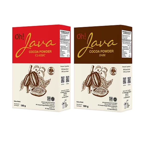 Jual Oh Java Cocoa Powder Coklat Bubuk Dark / Classic | Shopee Indonesia