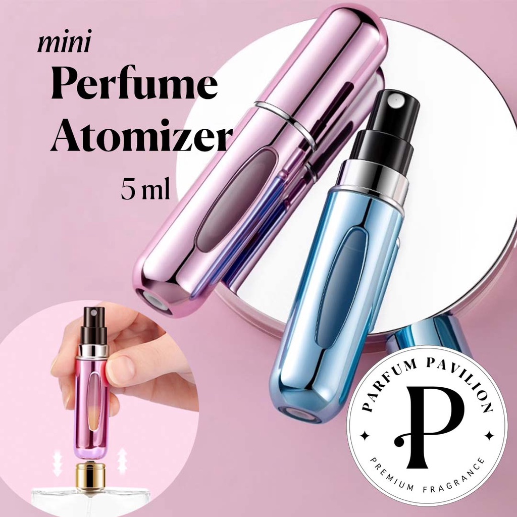 PERFUME ATOMIZER BOTOL PARFUM REFILL MINI PORTABLE UKURAN ML/ BOTOL  PARFUM MINI TRAVEL