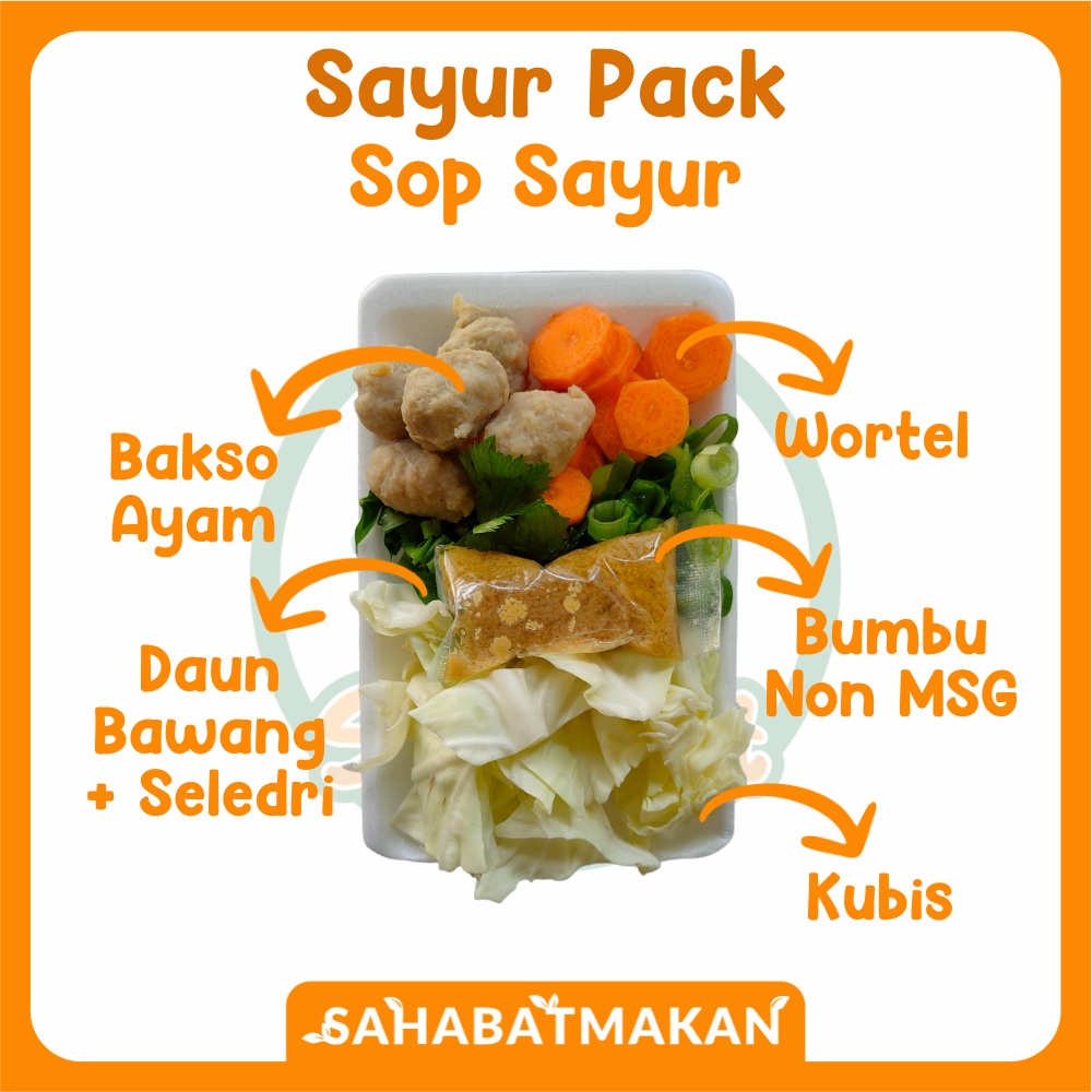 Jual Paket Sayur Sop Sayur Pack Sayur Prep Sayur Instant