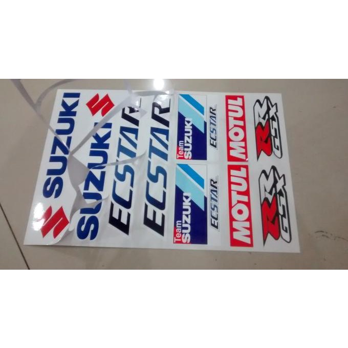 Jual biker sticker set SUZUKI | Shopee Indonesia