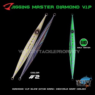 MATA Metal Jig 400g Master of Jigging Diamond VIP Including Hook Eyes