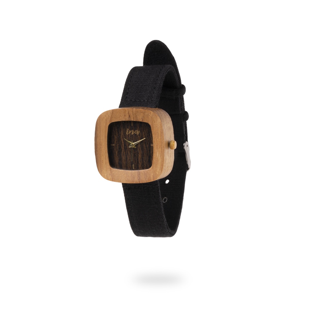 Jual INA Watch Jam Tangan Kayu Jati Seri Beksan | Shopee Indonesia