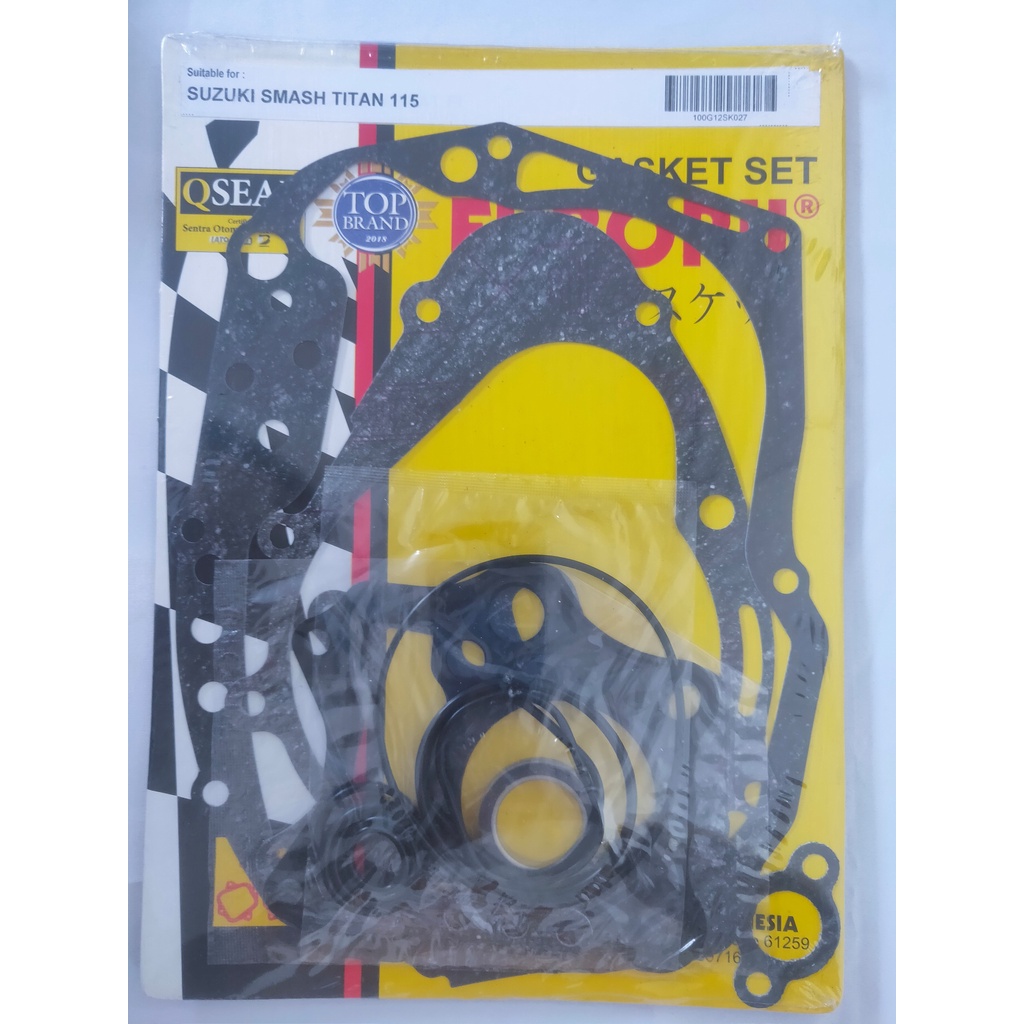 Jual PAKING FULL SET SUZUKI SMASH TITAN 115 GASKET SET PERPAK ANTI