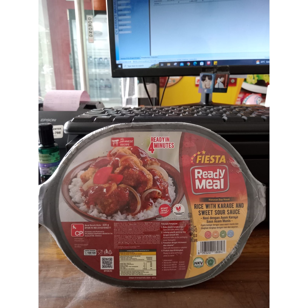 Jual Fiesta Ready Meal Rice With Karage And Sweet Sour Sauce | Shopee ...