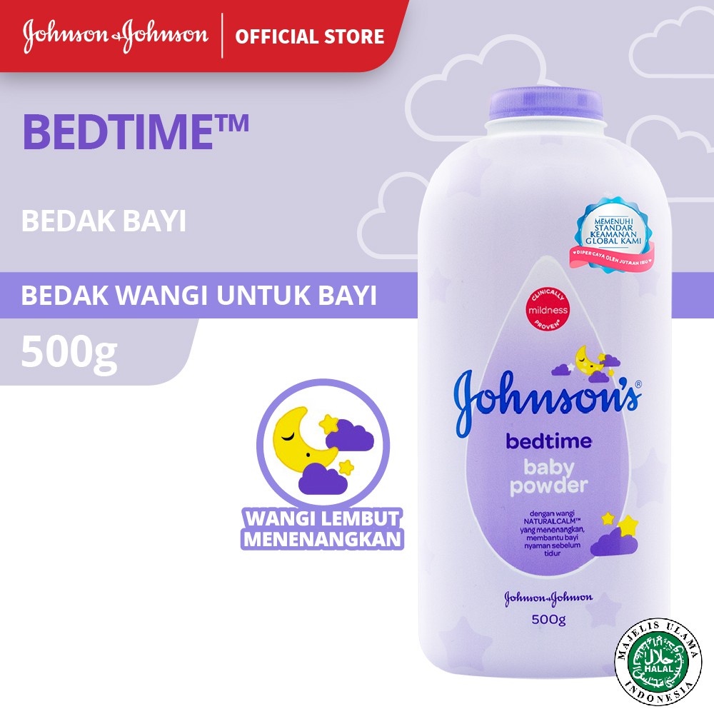 Jual JOHNSON'S Bedtime Baby Powder - Bedak Bayi 500gr | Shopee Indonesia