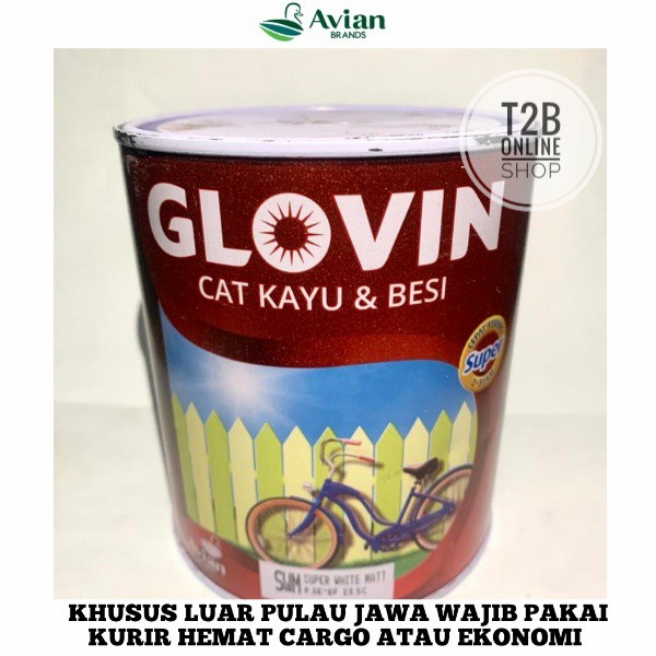 Jual Cat Kayu Dan Besi Glovin Lt High Gloss Enamel Cat Avian Brand