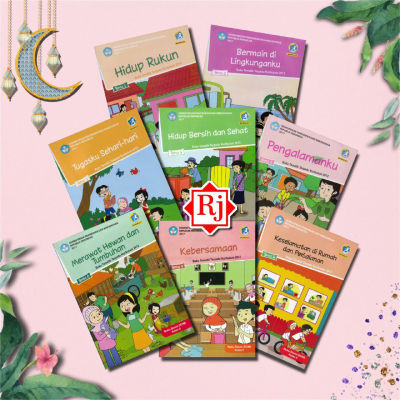 Jual Buku Tematik Kelas 2 SD Tema 1,2,3,4,5,6,7,8 Edisi Revisi 2017 ...