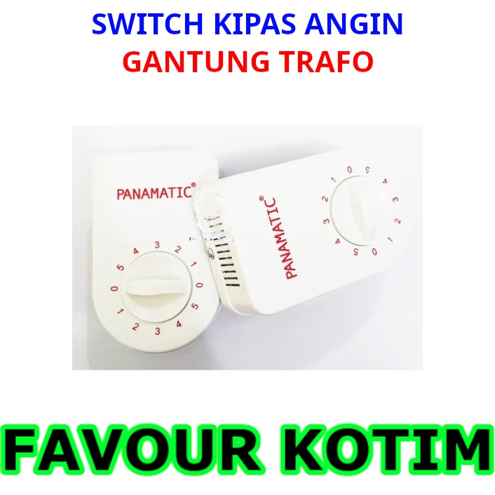Jual SAKLAR KIPAS SWITCH CEILING FAN SWITCHES 5 SPEED MODEL TRAFO FVKOTIM Shopee Indonesia