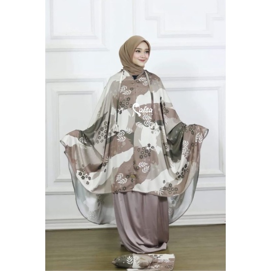 Jual Mukena Satin Silk Premium Jumbo Mewah Motif Bunga Cantik Terbaru ...