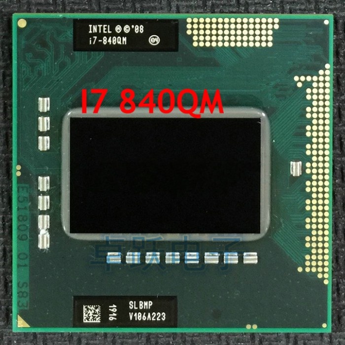 Jual Prosesor Laptop Intel Core i7-840QM 1,86GHz Socket G1/Socket ...