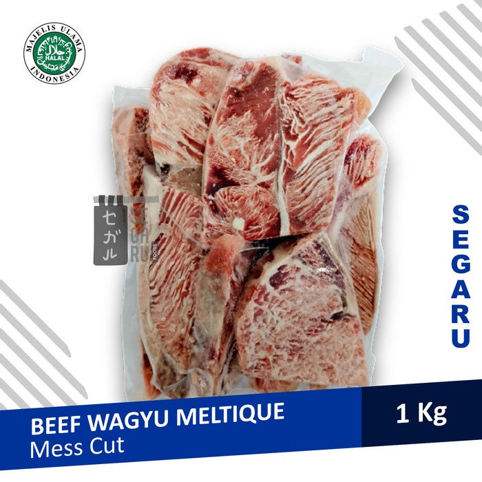 Jual Wagyu Meltique Mess Cut Daging Sapi Trim Wagyu Meltik 1 kg ...