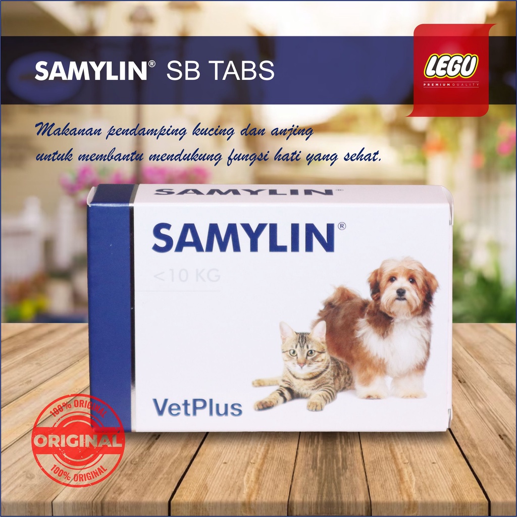 Jual Vetplus Samylin Small Breed 10 Tablet | Shopee Indonesia