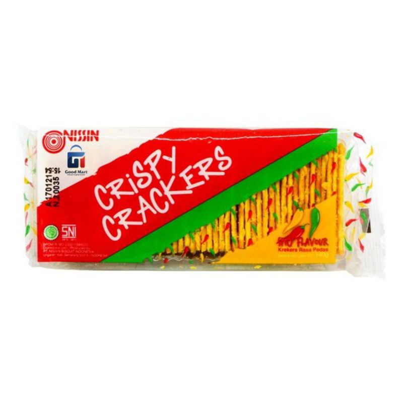 Jual NISSIN CRISPY CRACKERS SPICY ( PEDAS ) Shopee Indonesia