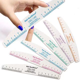Jual SUNSHINE THIN NAIL FILE / KIKIR TIPIS PENGGARIS HALFMOON NAIL FILE ...