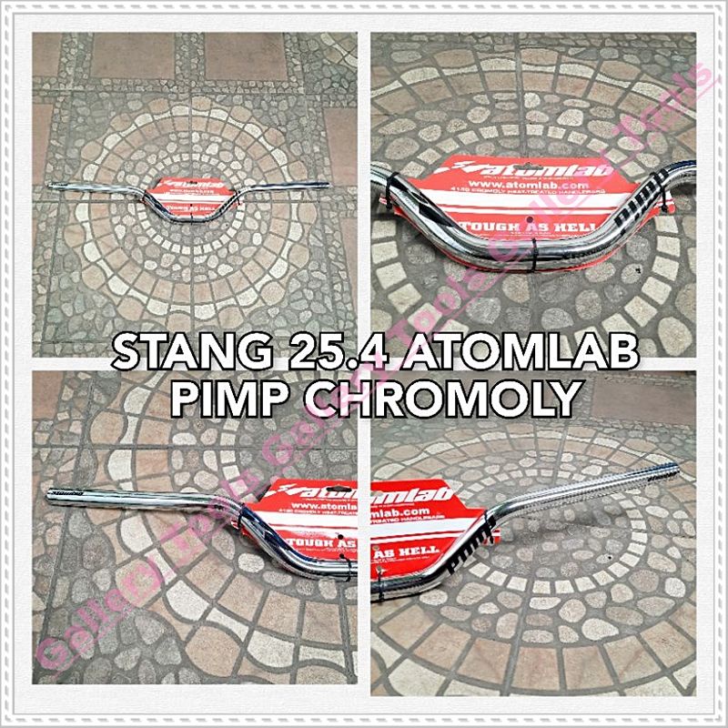 Jual Stang Handle Bar Atomlab Pimp Chromoly Putih Sepeda Aksesoris Sparepart Shopee Indonesia