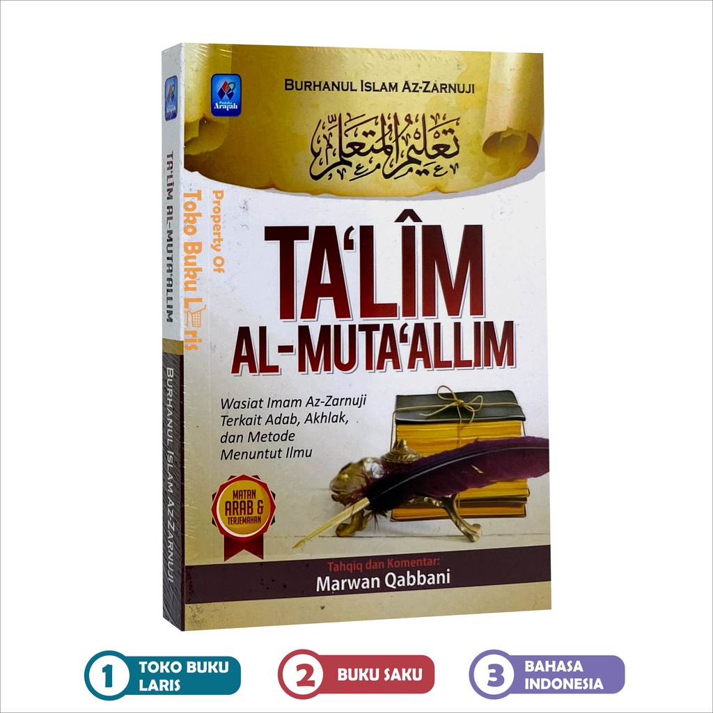 Jual Ta'lim Al-Muta'allim Penulis Imam Az-Zarnuji - Talim Al Mutaalim ...