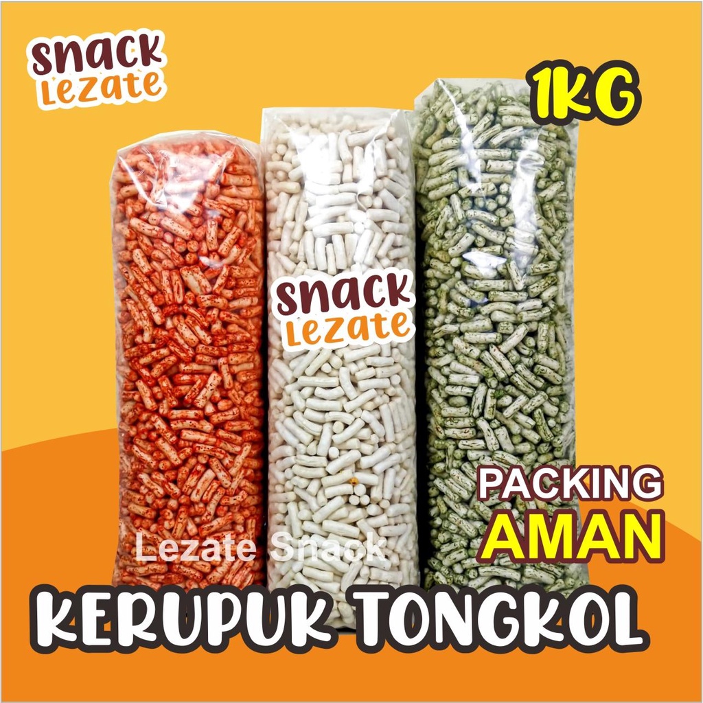 Jual Kerupuk Ikan Tongkol 1 Kg Kemasan Besar Murah Gurih Renyah Pilus