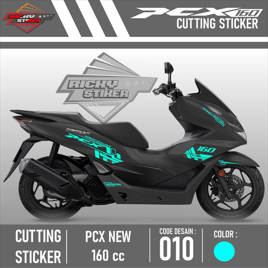 Jual Cutting Sticker PCX - Aksesoris Motor Stiker Honda PCX 160 cc
