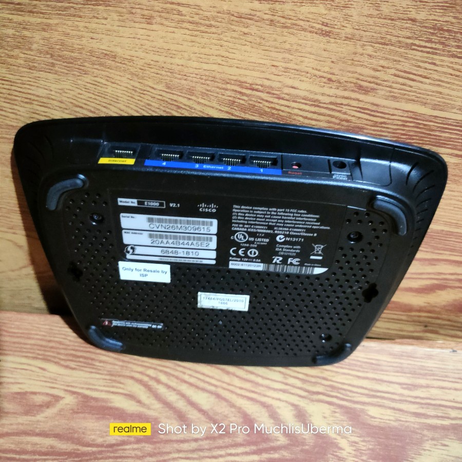 Jual Cisco Linksys E1000 Wireless Router 300Mbps modem AP WAN PPPoE ...