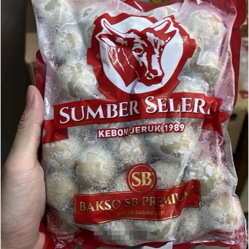 Jual Sumber Selera Sb Premium Bakso Sapi Isi 50 Pcs 700 Gram