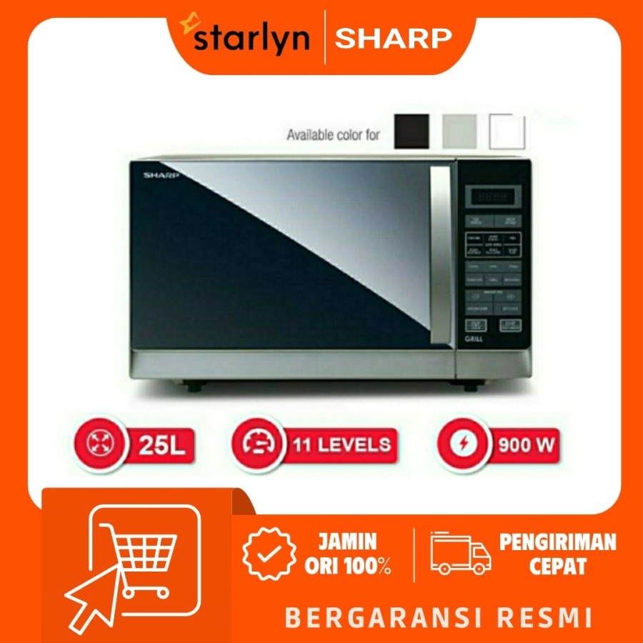 Jual SHARP R728 Microwave Oven Grill R-728-IN Kapasitas 25 L Auto ...