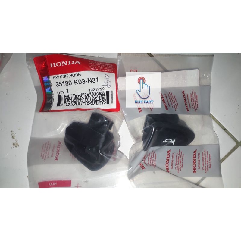 Jual 35180K03N31 SW UNIT HORN saklar klakson, saklar horn beat, pcx