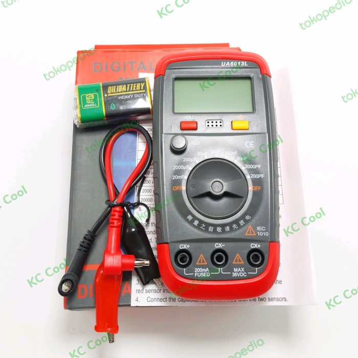 Jual Alat Ukur Kapasitor / Capacitor Tester Ua6013L Shopee Indonesia