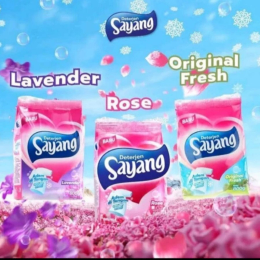 Jual Sayang Deterjen Detergent bubuk powder 800g 800 gram Shopee
