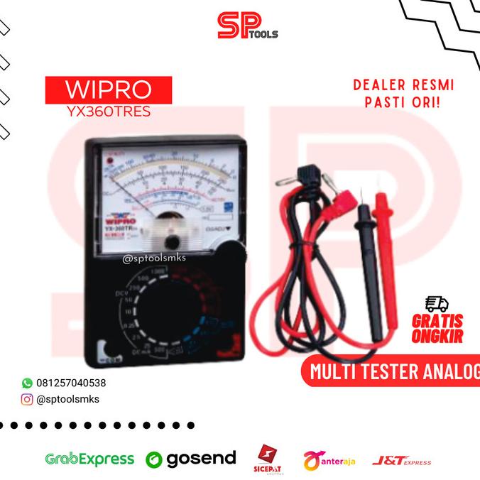 Jual Monggo Multitester Multi Tester Analog Manua Wipro Yx360tres Yx 360 Tress Shopee 8542