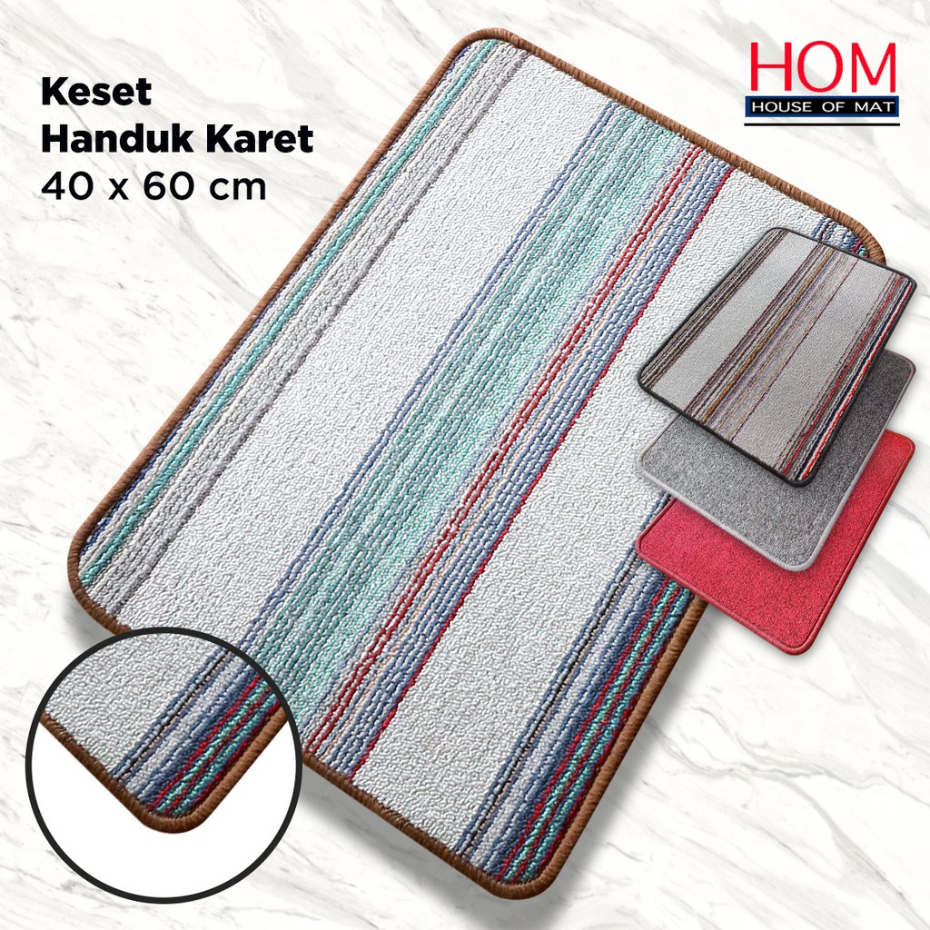 Jual Keset Kaki Doormat 40 x 60 / Keset Lantai Kamar Mandi Shopee Indonesia