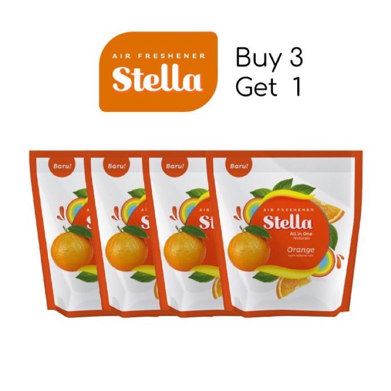 Jual Stella All In One 3+1 Pengharum Ruangan 42g | Shopee Indonesia