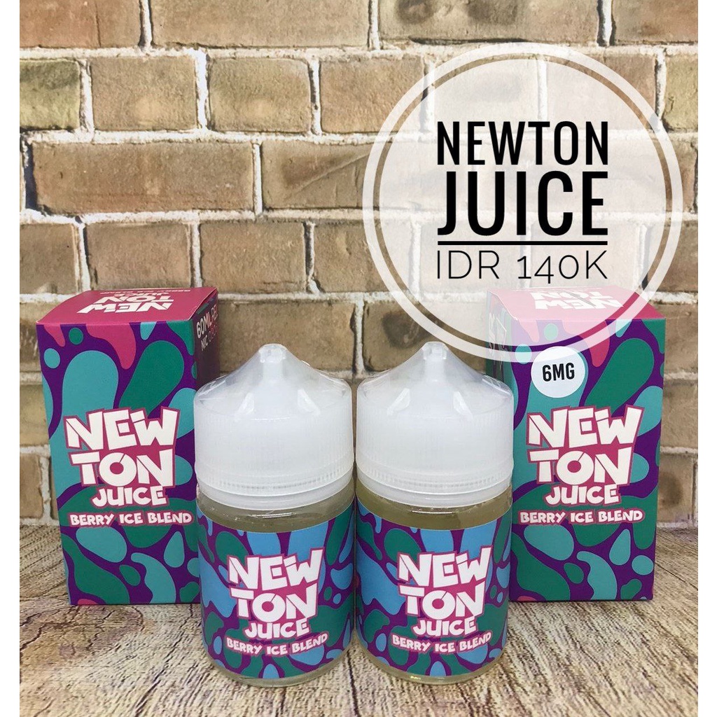 Jual Newton Juice 60ml Berry Ice Blend 3mg 6mg by R57 x Cikini Vape