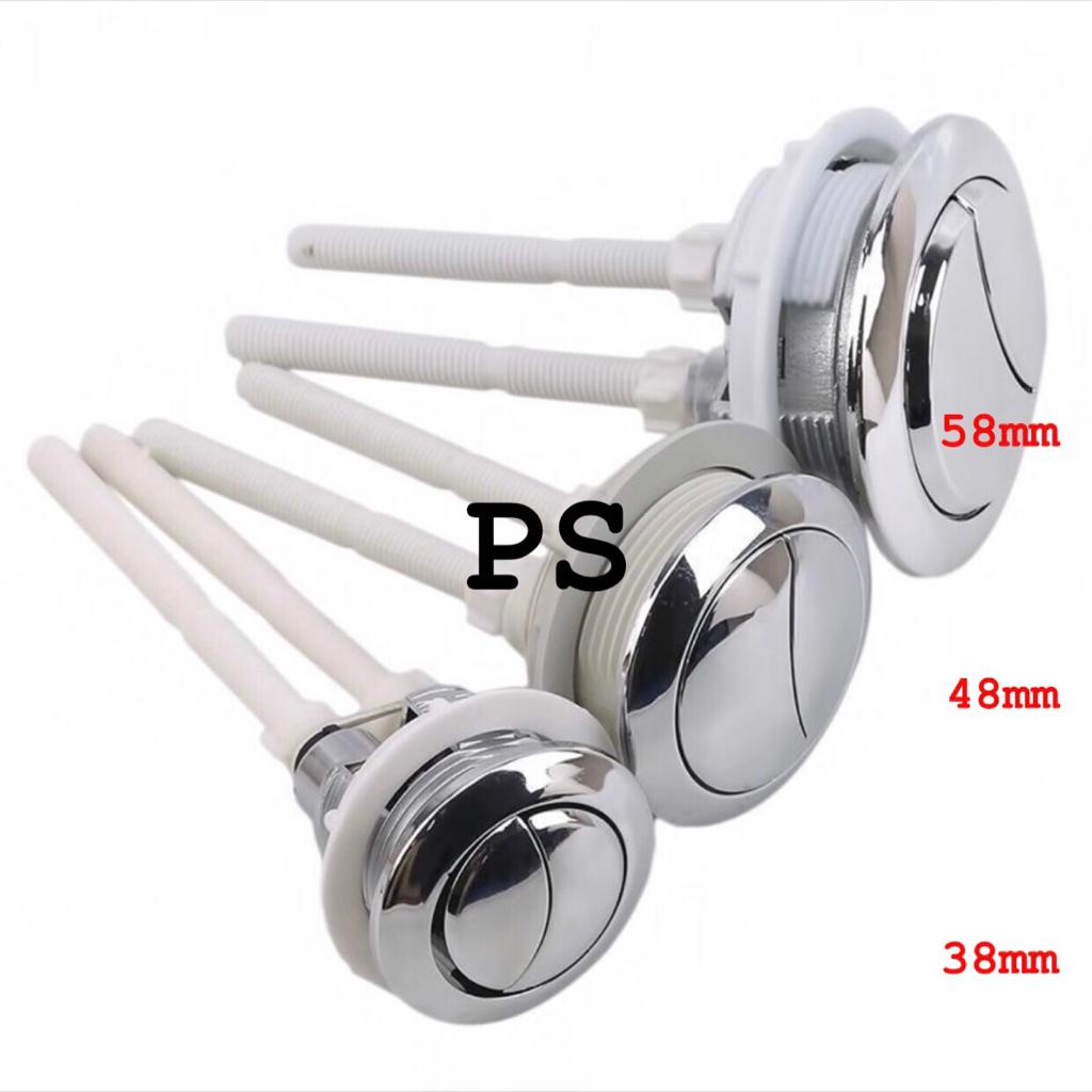 Tombol Kloset Duduk Dual Flush - Pencetan Closet Duduk  38mm 48mm 58mm