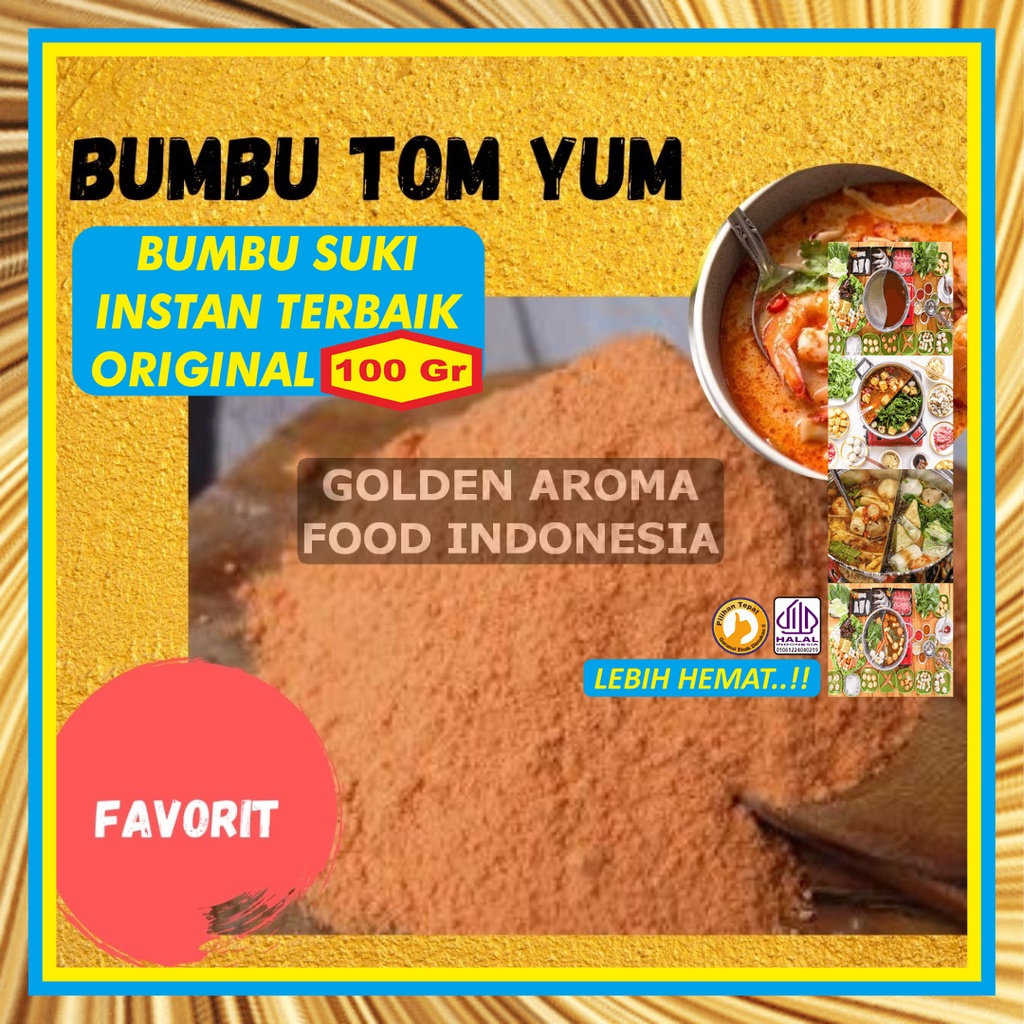 Jual Bumbu Shabu Instan Tomyum 100gr Hotpot Sample Rasa Tomyum Kecil