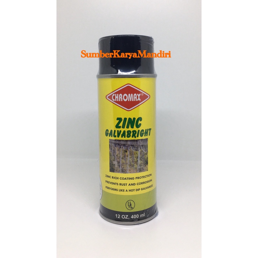 Jual Chromax Zinc Galvabright Zinc Coating (400ML) Shopee Indonesia