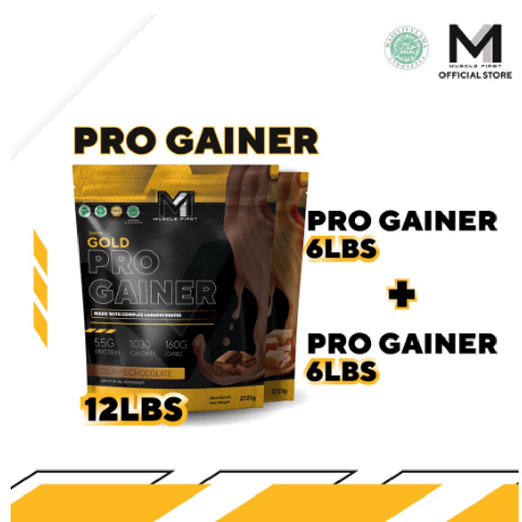 Jual Muscle First Pro Gainer 12 lbs Menambah Berat Badan M1 Pro Gainer ...