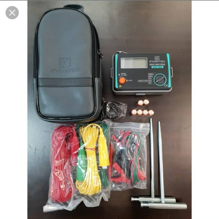 Jual Grounding Digital Earth Tester Kyoritsu Type 4105A / Alat Pengukur