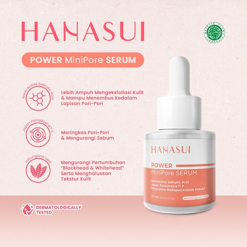 Jual HANASUI Power Serum Series Indonesia 20ml / Serum Wajah BPOM ...