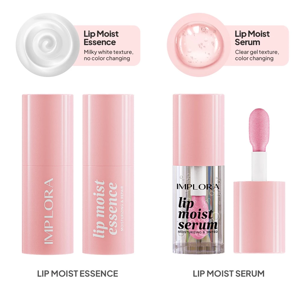 Implora Lip Moist Blooming Duo: Lip Balm dan Lip Tint untuk Kelembapan Bibir