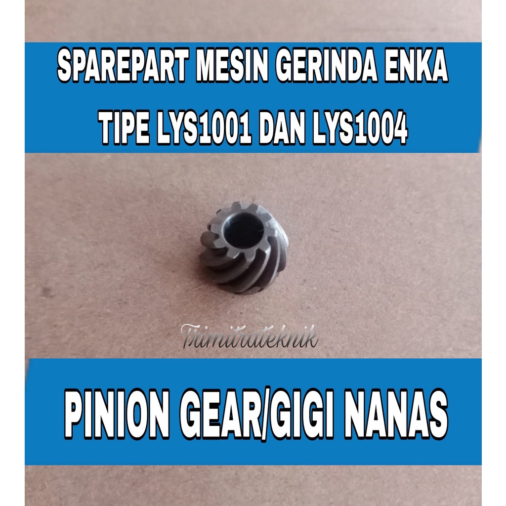 Jual Gigi Nanas-Gear Pinion Sparepart Gear Pinion Untuk Mesin Gerinda ...