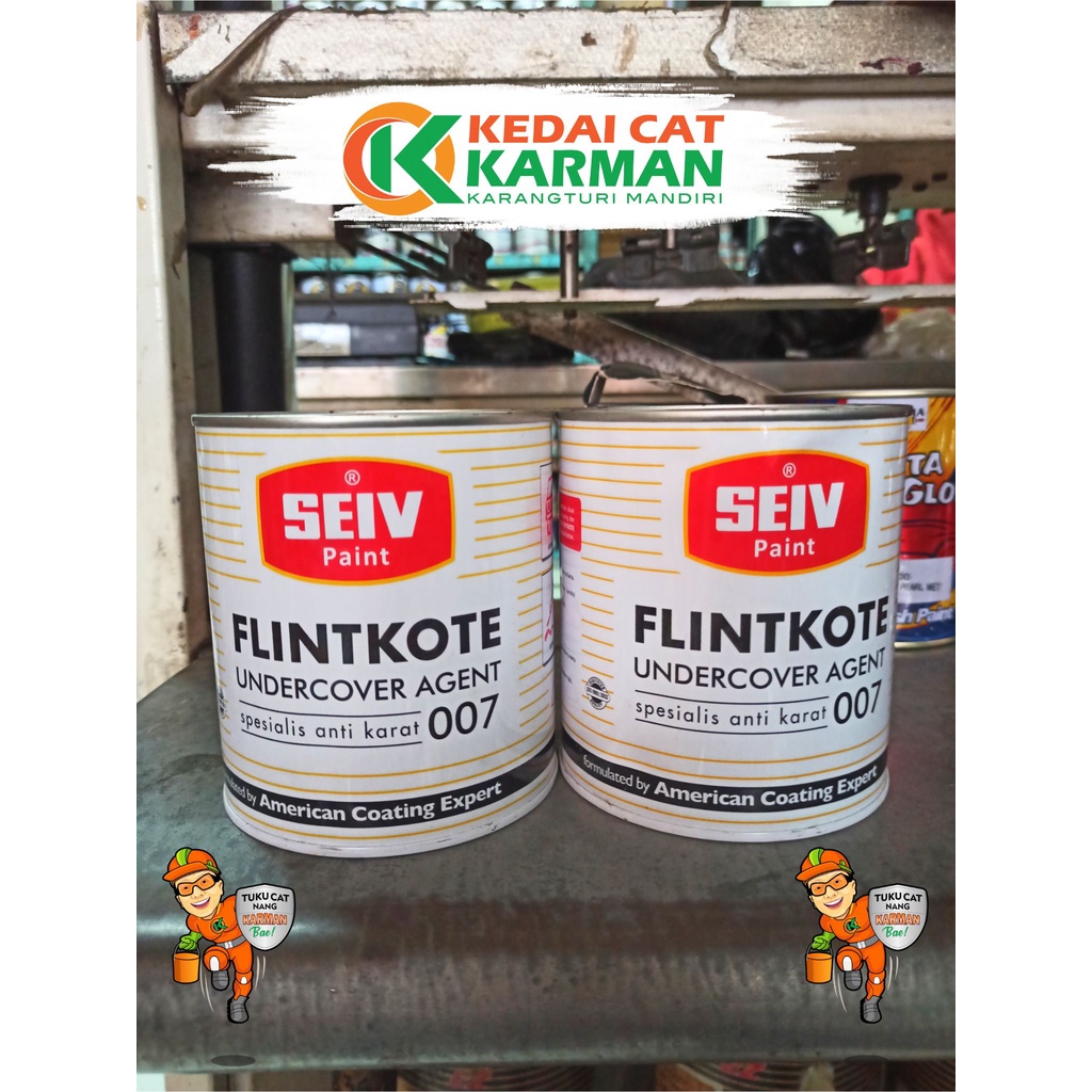 Jual Flinkote Plinkote Seiv 007 Anti Karat Lapis Anti Karat Antikarat Cat Besi Sasis Pagar 0794